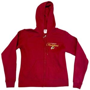 Authentic Washington Redskins NFL for Her | Womens Zip Up Jacket Hoodie | Size S